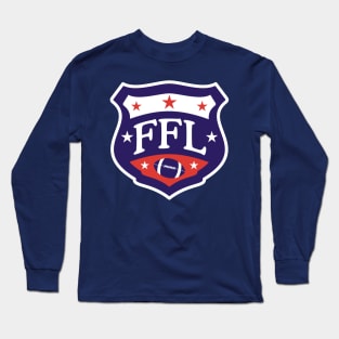 Fantasy Football League Shield Long Sleeve T-Shirt